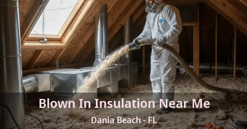 Blown In Insulation Near Me Dania Beach - FL
