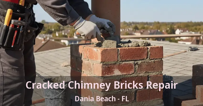 Cracked Chimney Bricks Repair Dania Beach - FL