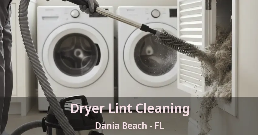 Dryer Lint Cleaning Dania Beach - FL