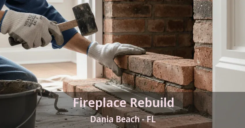 Fireplace Rebuild Dania Beach - FL