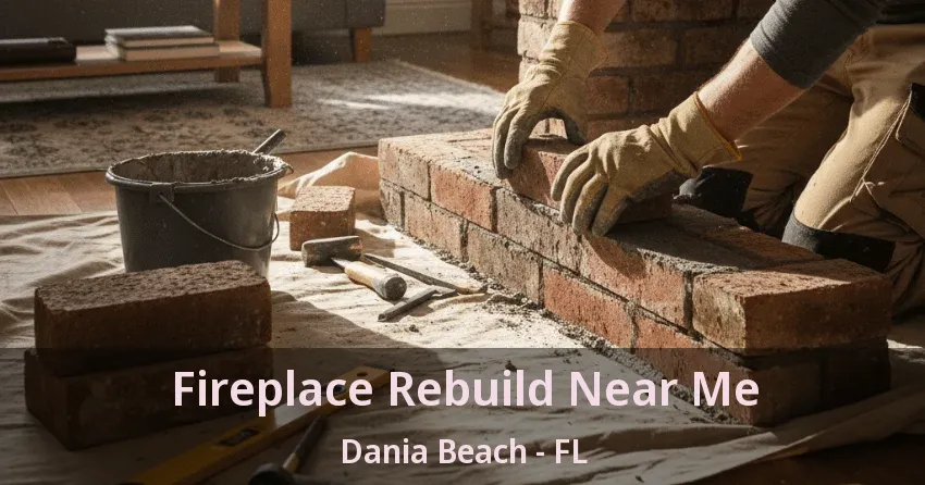 Fireplace Rebuild Near Me Dania Beach - FL