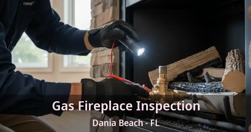 Gas Fireplace Inspection Dania Beach - FL